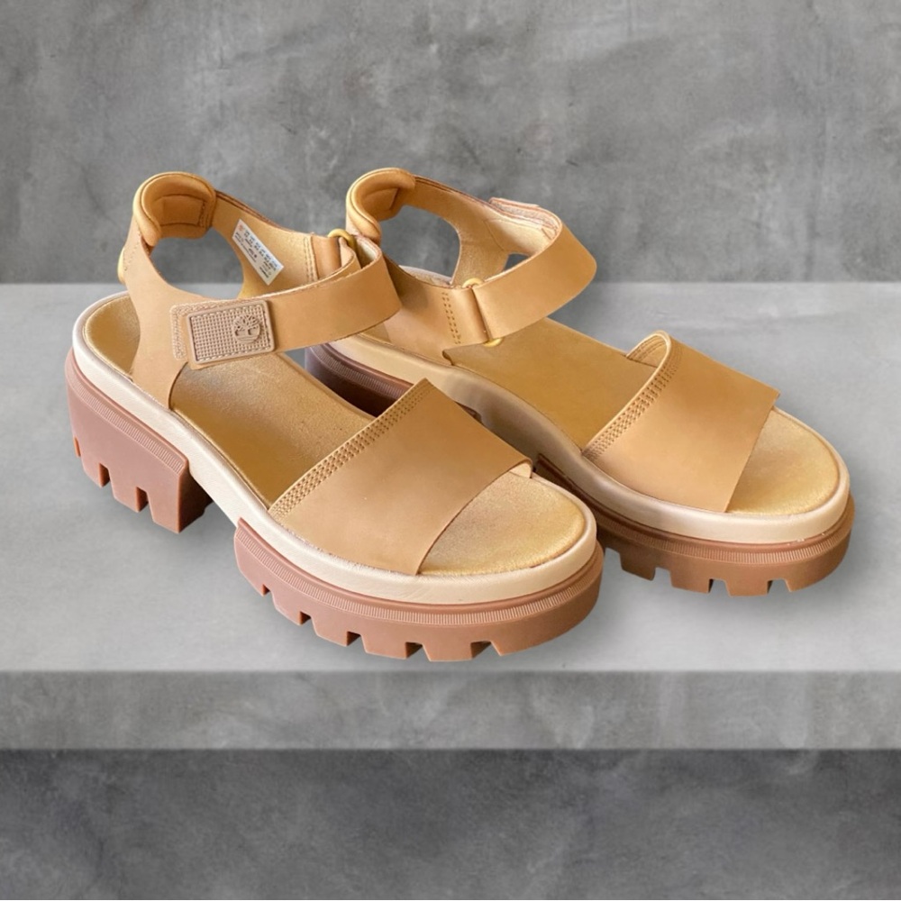 🔥5 x HOST PICK🔥 NWT Timberland Everleigh Platform Sandals